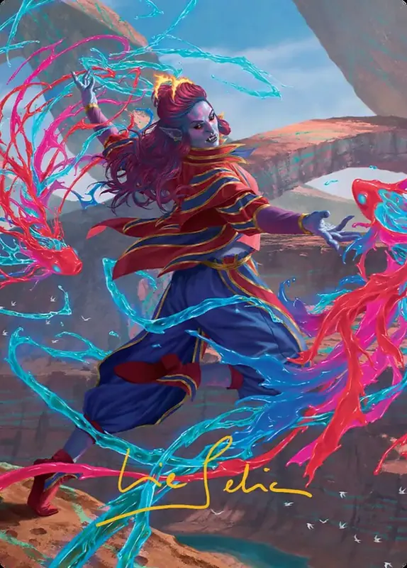 Rootha, Mastering the Moment // Rootha, Mastering the Moment [Secrets of Strixhaven Art Series]