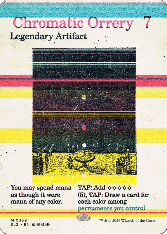 Chromatic Orrery (0339) [Secret Lair x MSCHF: The Zeta Set]