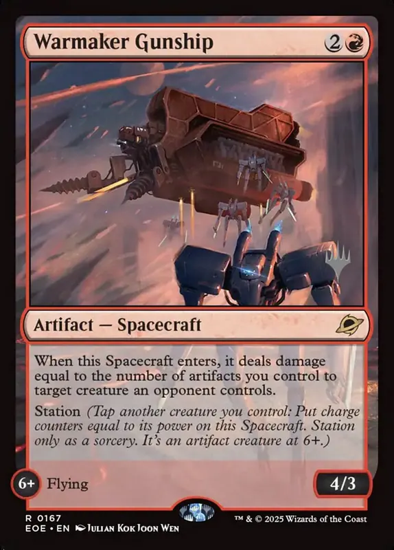 Warmaker Gunship [Edge of Eternities Promos]