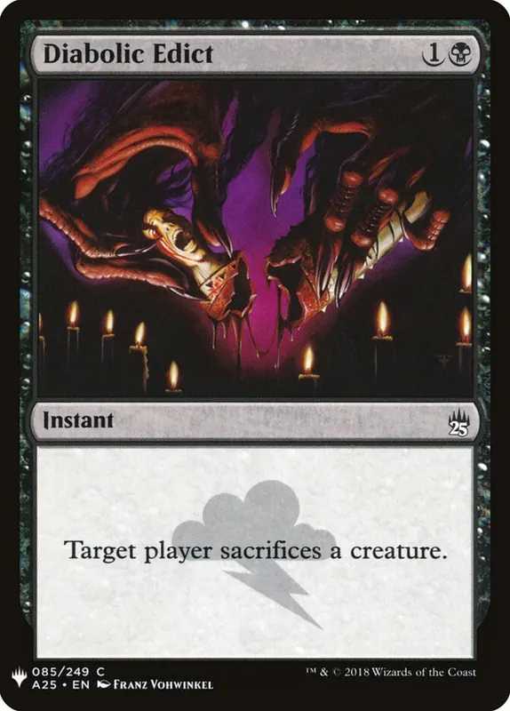 Diabolic Edict [The List]