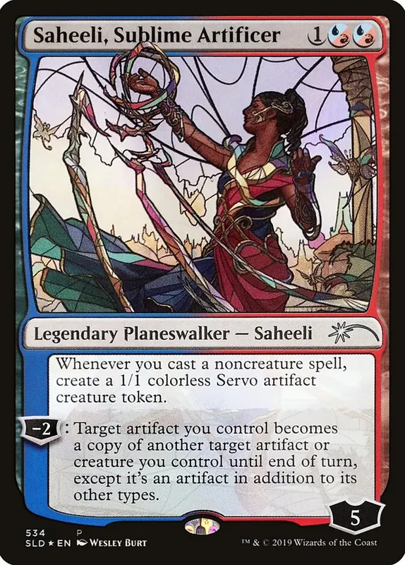 Saheeli, Sublime Artificer [Secret Lair Drop]