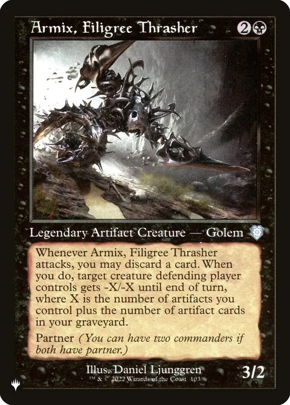 Armix, Filigree Thrasher [The List]