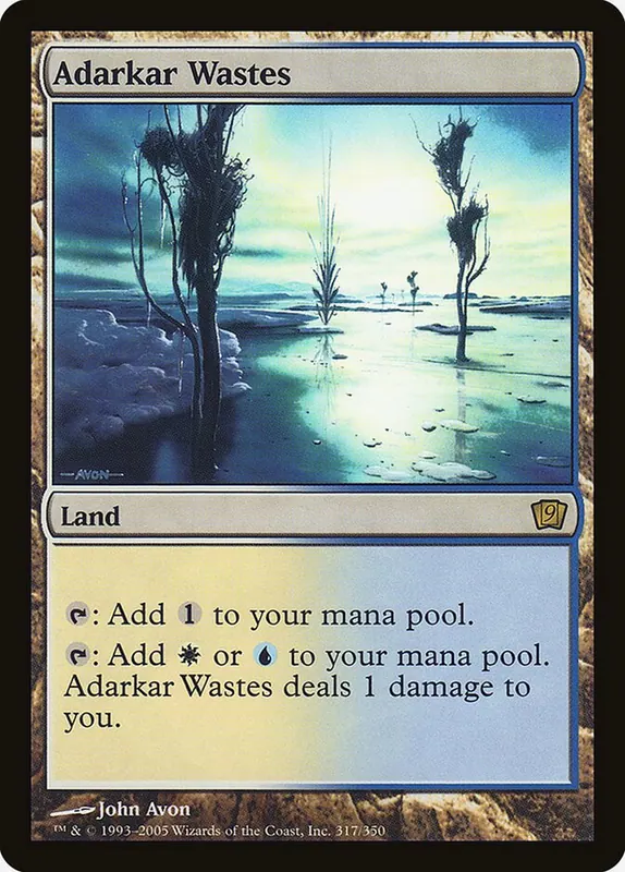 Adarkar Wastes [Ninth Edition]