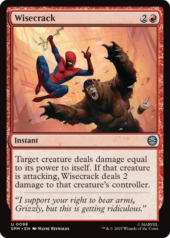 Wisecrack [Marvel's Spider-Man]