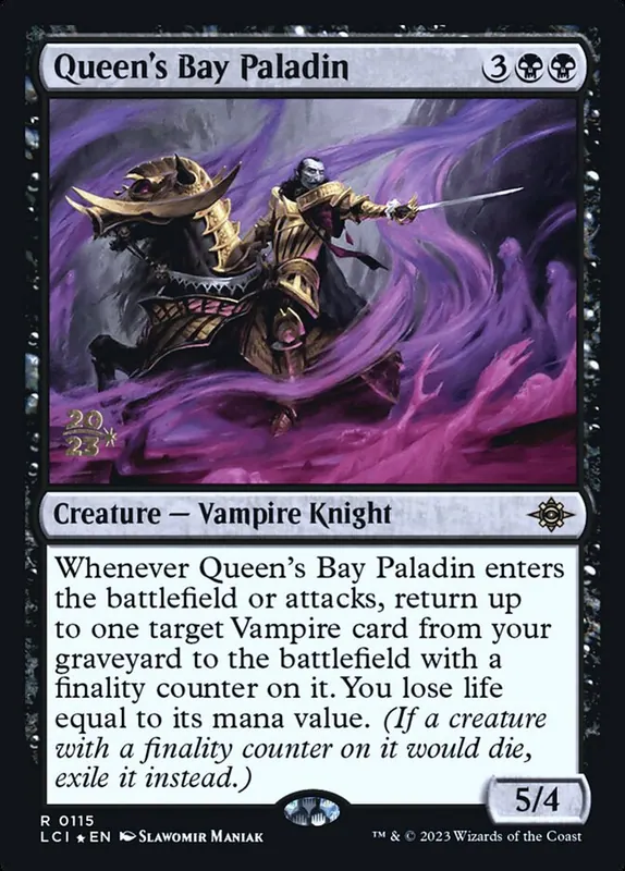 Queen's Bay Paladin [The Lost Caverns of Ixalan Promos]