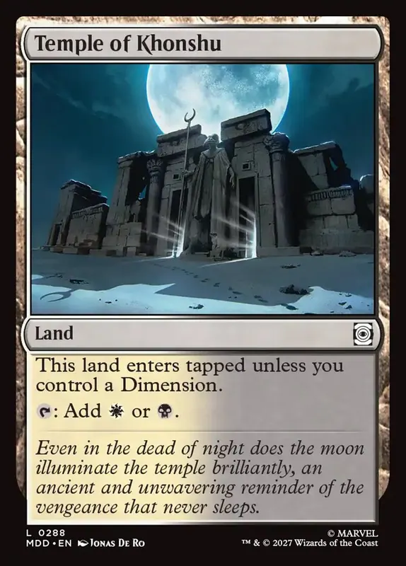 Temple of Khonshu [Marvel: Darkhold Destiny]