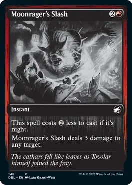 Moonrager's Slash [Innistrad: Double Feature]