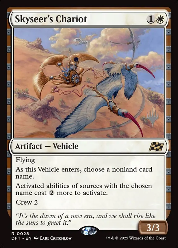 Skyseer's Chariot [Aetherdrift Promos]