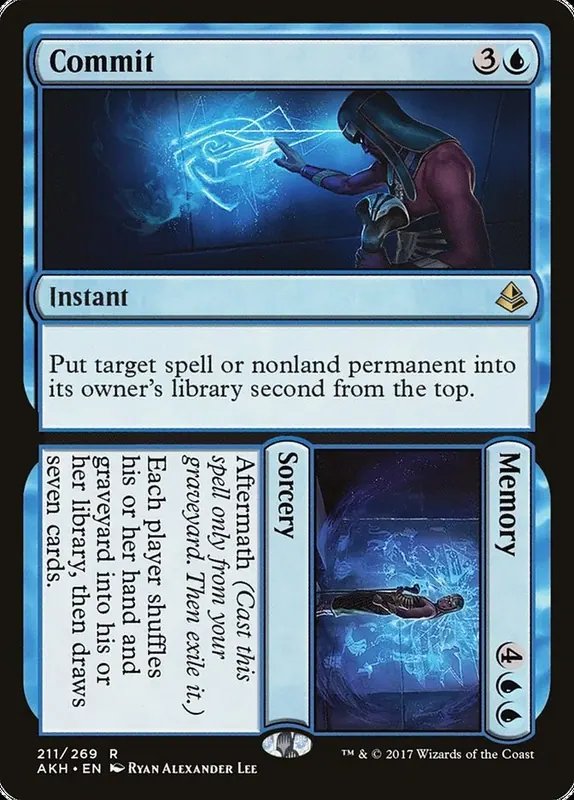 Commit // Memory [Amonkhet] - Japones