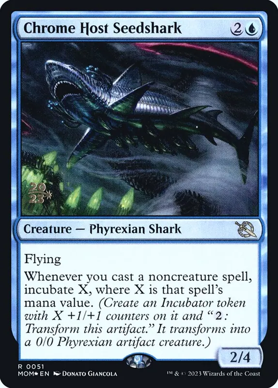 Chrome Host Seedshark [March of the Machine Promos]