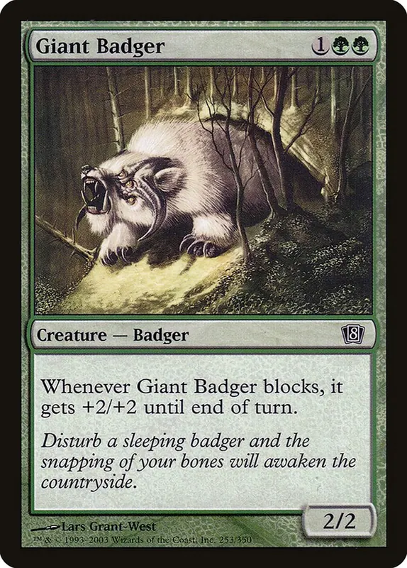 Giant Badger [Eighth Edition]
