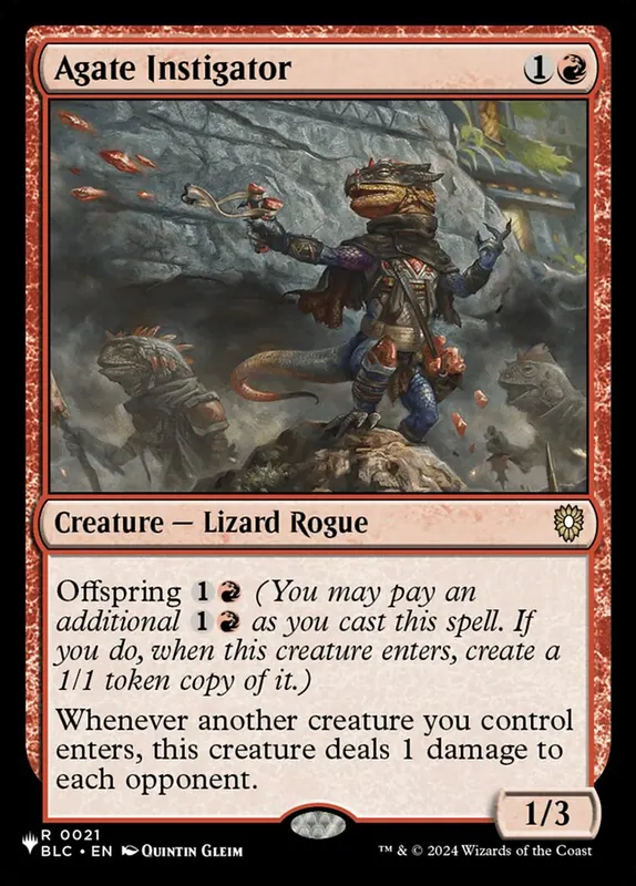 Agate Instigator [The List]