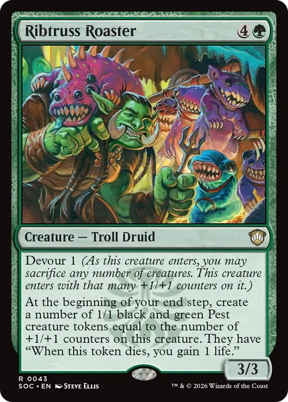 Ribtruss Roaster [Secrets of Strixhaven Commander]