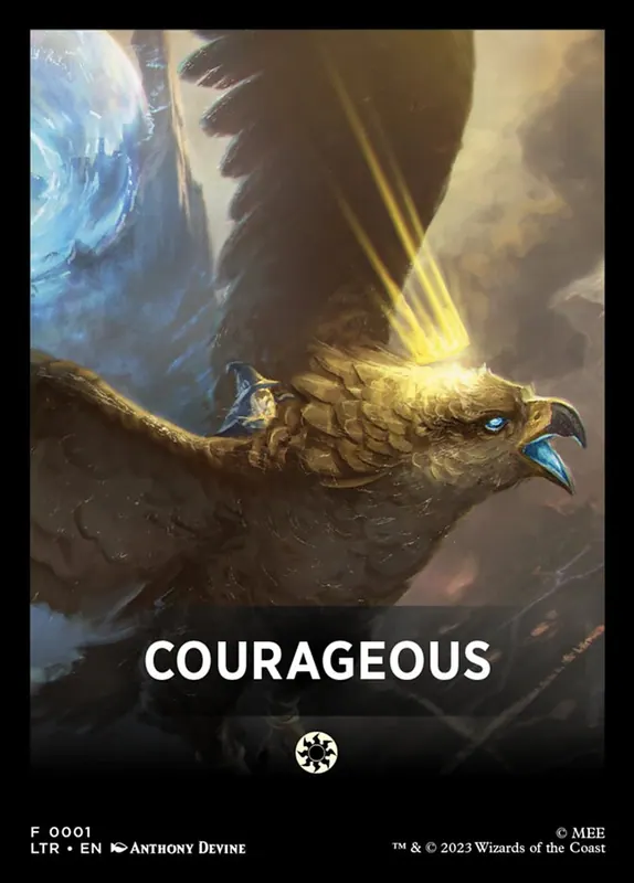 Courageous [Tales of Middle-earth Front Cards]