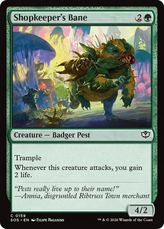 Shopkeeper's Bane [Secrets of Strixhaven]