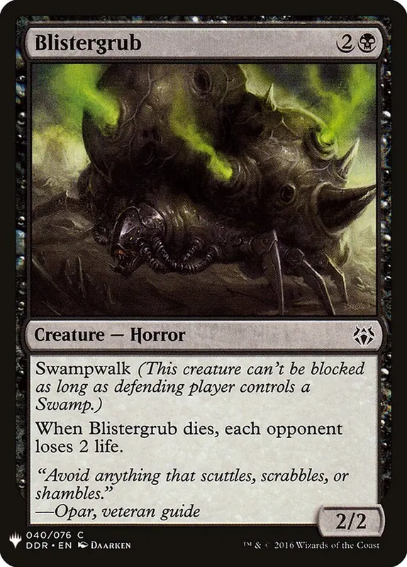 Blistergrub [The List]