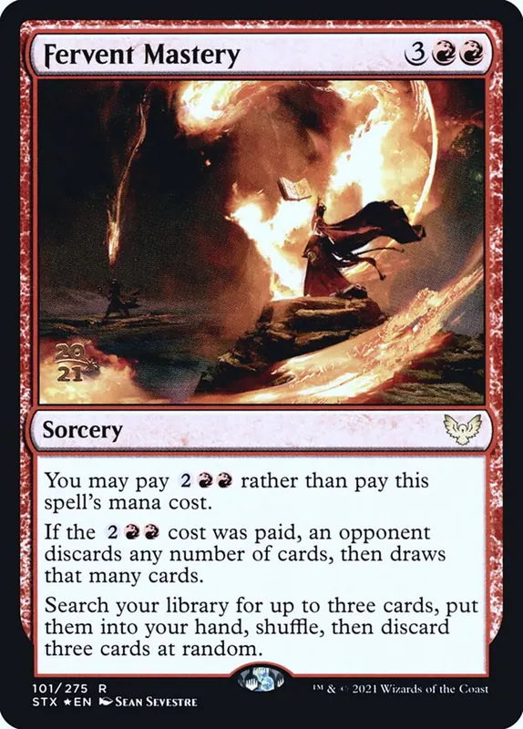 Fervent Mastery [Strixhaven: School of Mages Promos]