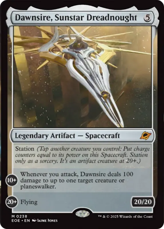 Dawnsire, Sunstar Dreadnought [Edge of Eternities]