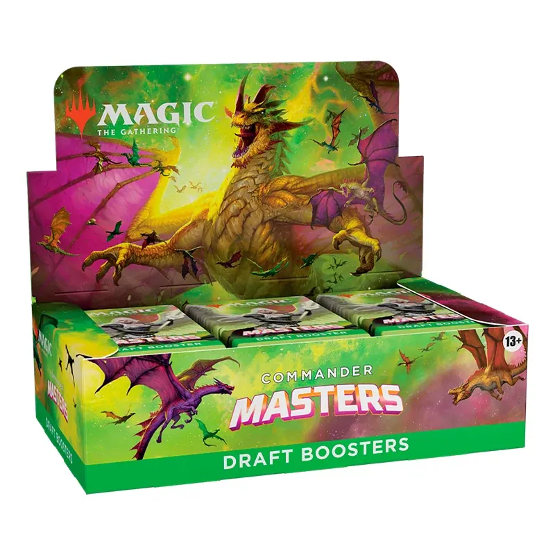 Mtg Commander Masters – Draft Booster Box – Ingles