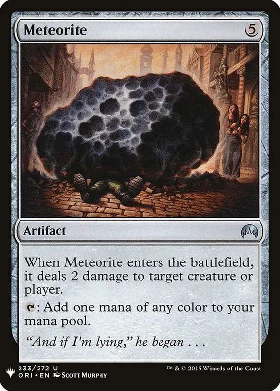 Meteorite [The List]