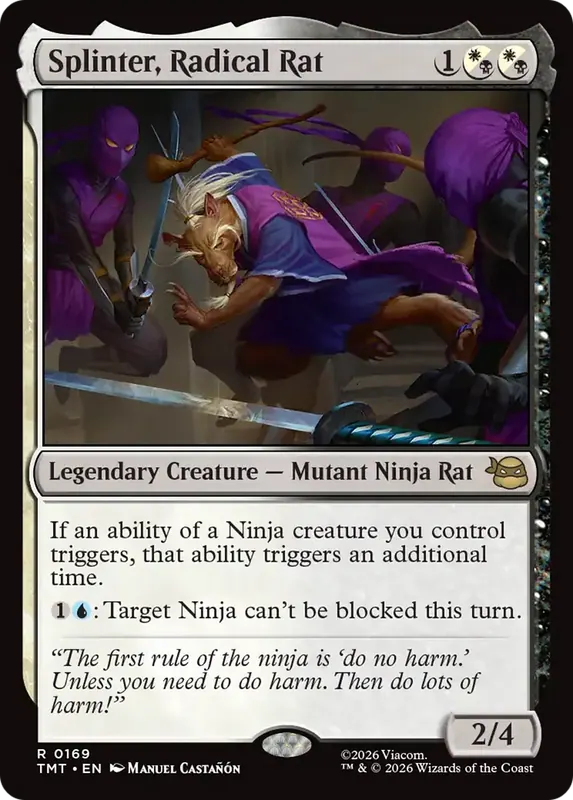 Splinter, Radical Rat [Teenage Mutant Ninja Turtles] - Español