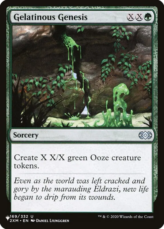 Gelatinous Genesis [The List]