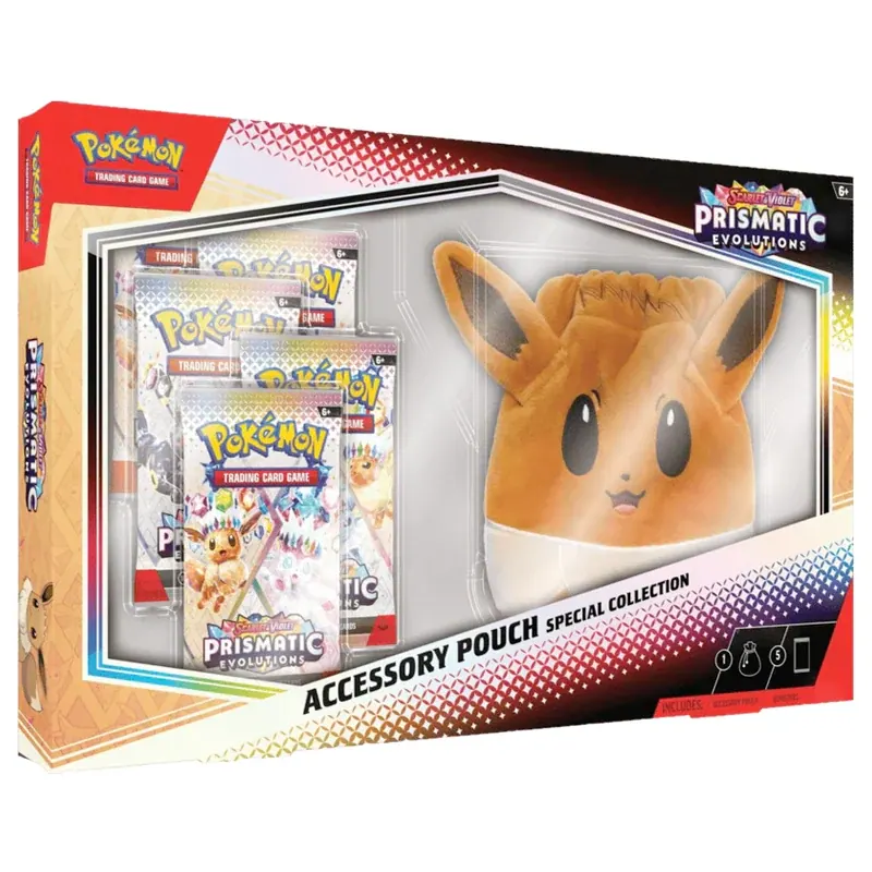 Pokémon - Prismatic Evolutions - Accessory Pouch - Ingles & Español (Preventa)