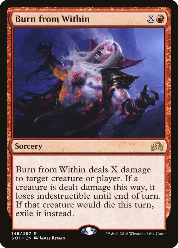 Burn from Within [Shadows over Innistrad] - Español