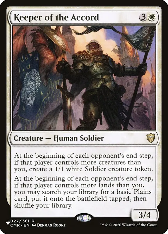 Keeper of the Accord [The List]