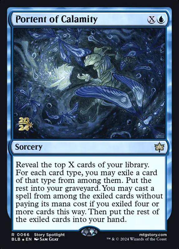 Portent of Calamity [Bloomburrow Promos]