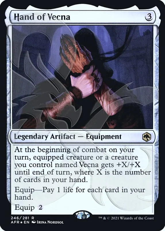 Hand of Vecna [Adventures in the Forgotten Realms Promos]