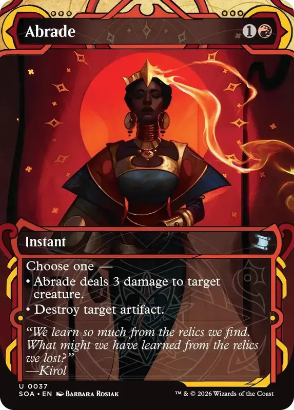 Abrade [Secrets of Strixhaven: Mystical Archive]