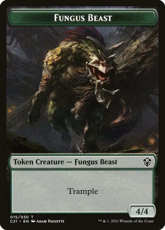 Fungus Beast [Commander 2021 Tokens]