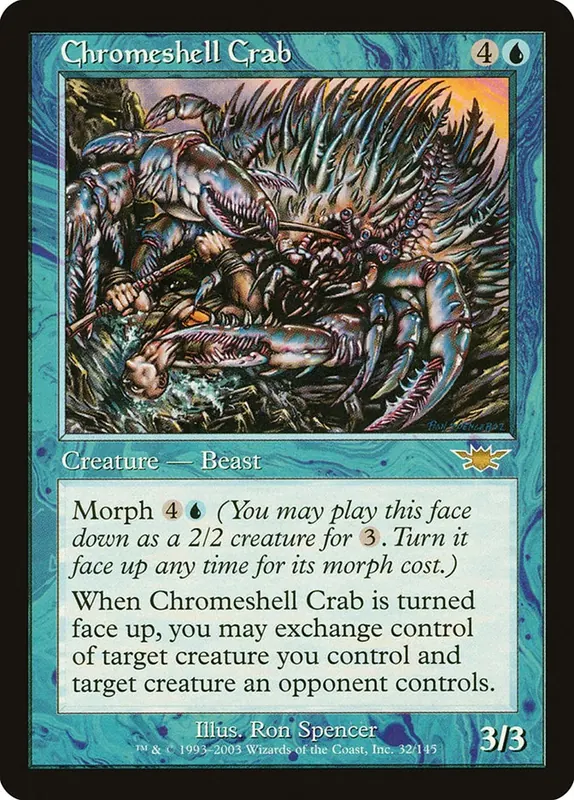 Chromeshell Crab [Legions]