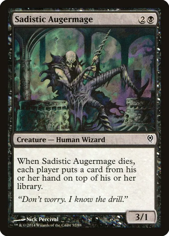 Sadistic Augermage [Duel Decks: Jace vs. Vraska]