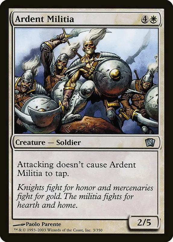 Ardent Militia [Eighth Edition]