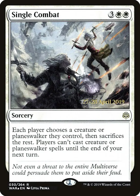 Single Combat [War of the Spark Promos]