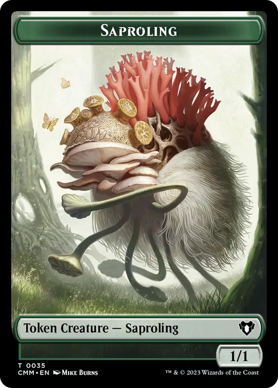 Saproling Token [Commander Masters Tokens]