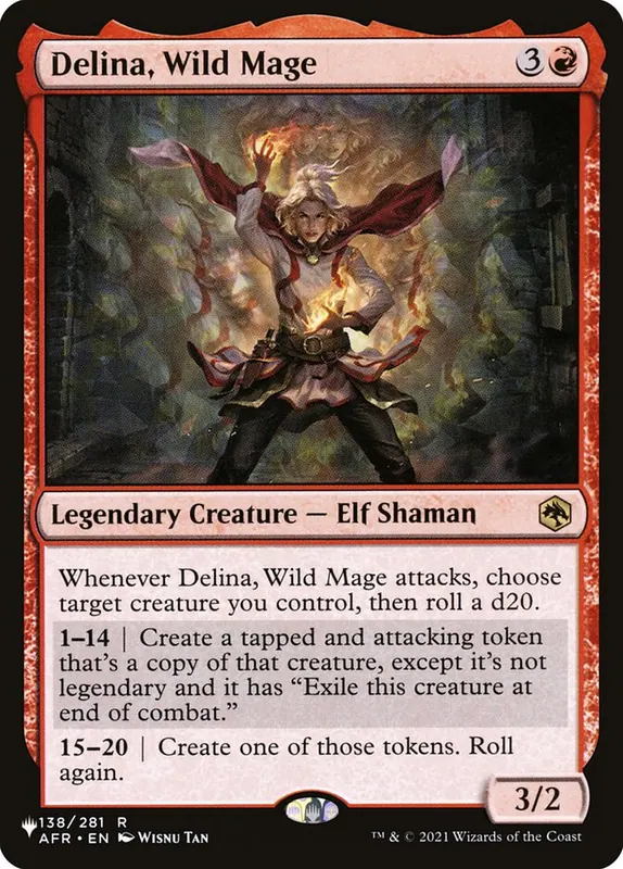 Delina, Wild Mage [The List]