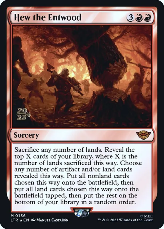 Hew the Entwood [Tales of Middle-earth Promos]