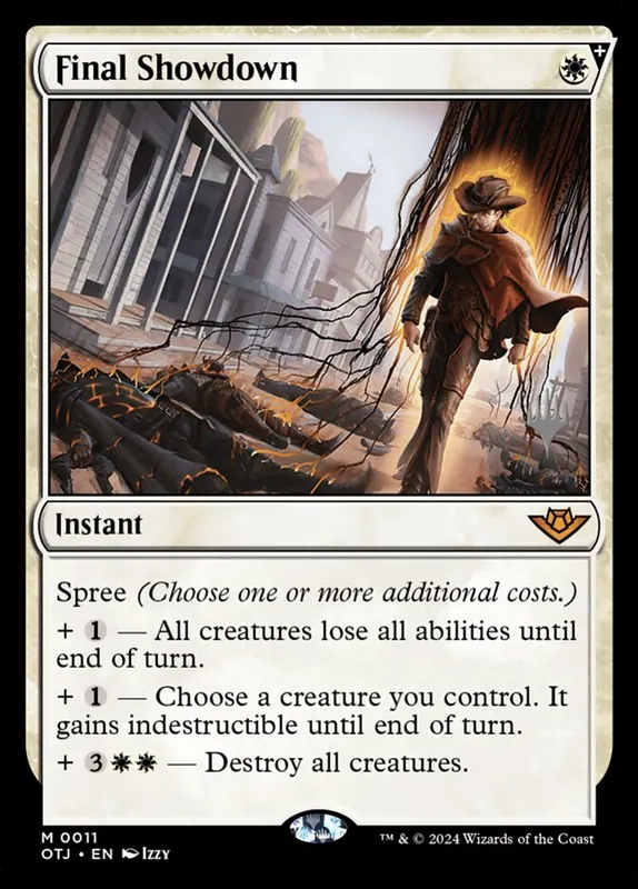 Final Showdown [Outlaws of Thunder Junction Promos]