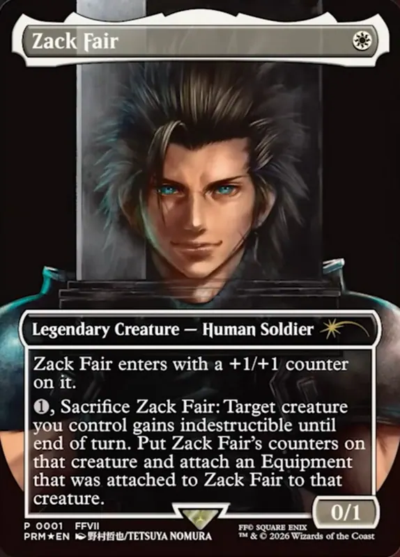 Zack Fair [Media and Collaboration Promos]