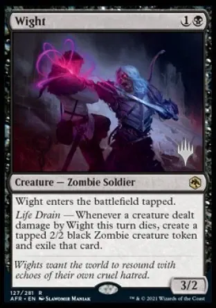 Wight (Promo Pack) - Español [Dungeons & Dragons: Adventures in the Forgotten Realms Promos]