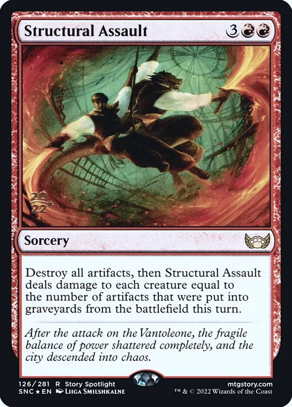 Structural Assault [Streets of New Capenna Promos]