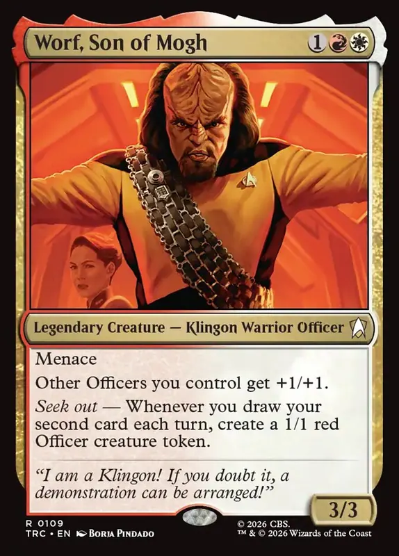 Worf, Son of Mogh [Star Trek Commander]