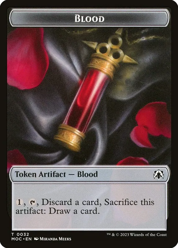 Blood [March of the Machine Commander Tokens]