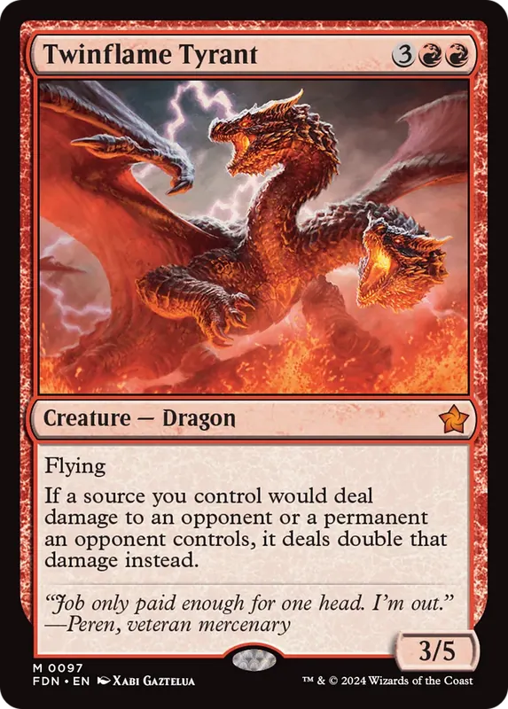 Twinflame Tyrant [Foundations] - Español