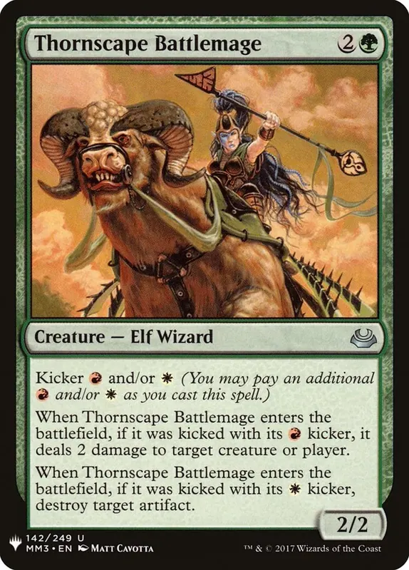 Thornscape Battlemage [Mystery Booster]