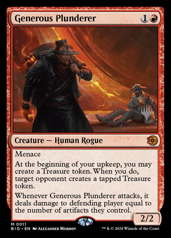 Generous Plunderer [The Big Score Promos]