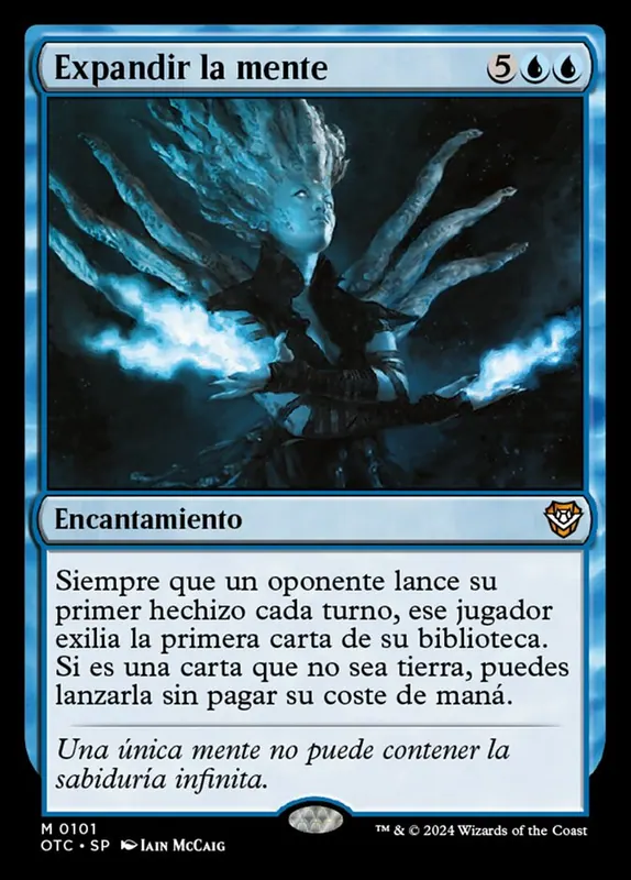 Mind's Dilation [Outlaws of Thunder Junction Commander] - Español